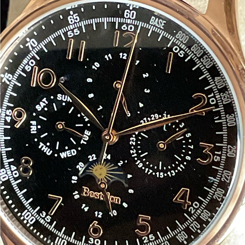 Euc Automatic 40mm Bestdon Multifunction Watch - image 6